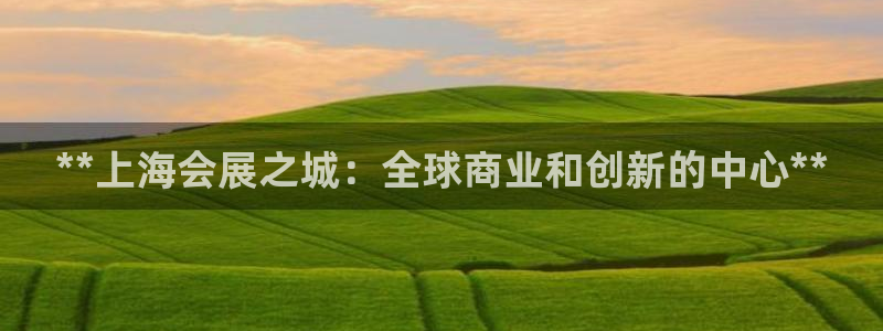 果博注册充值怎么充：**上海会展之城：全