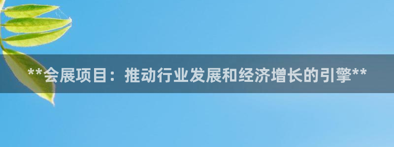 果博注册客服电话号码查询：**会展项目：推动行业发展和经济增长的引擎**