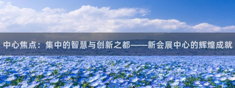 果博注册会员要钱吗：中心焦点：集中的智慧与创新之都——新会展中心的辉煌成就