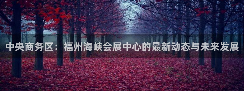 果博平台真实吗知乎：中央商务区：福州海峡