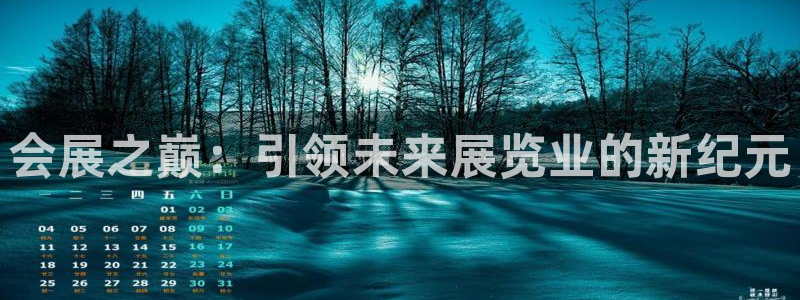 果博注册平台怎么注册账号:会展之巅:引领