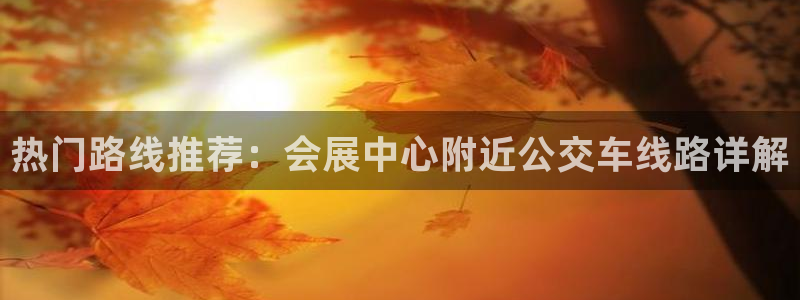 果博注册会员要钱吗：热门路线推荐：会展中心附近公交车线路详解