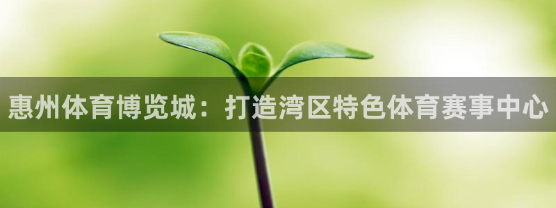 下载果博博东方：惠州体育博览城：打造湾区