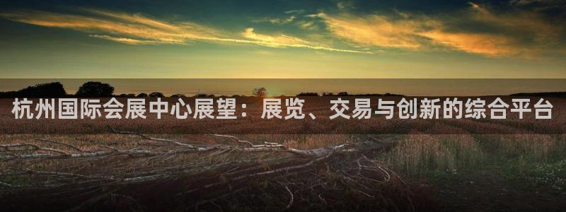 果博服务电话：杭州国际会展中心展望：展览、交易与创新的综合平台