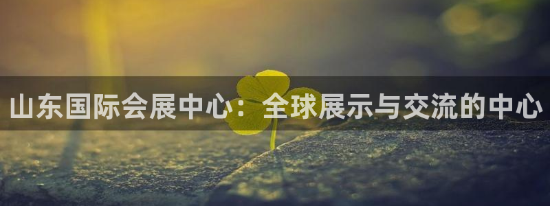 果博公司上分客服：山东国际会展中心：全球